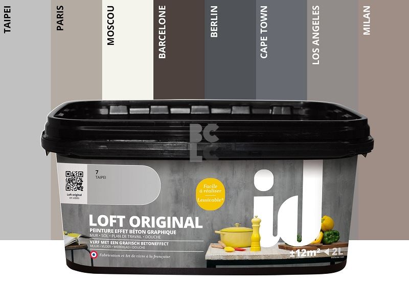 ID LOFT BETON ORIGINAL - boja s efektom betona