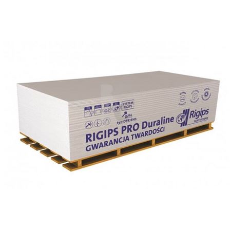 RIGIPS DURALINE BLUE DBI 12,5x1250x2000mm (2,5m2) vlagoot. ultra tvrde ploče