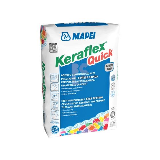 MAPEI KERAFLEX QUICK - Visokoučinkovito brzovezujuće cementno ljepilo