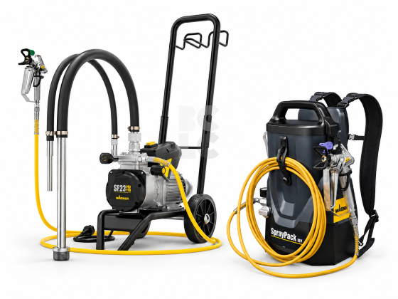WAGNER SET SuperFinish 23 PRO Spraypack +  Spraypack 18V KIT