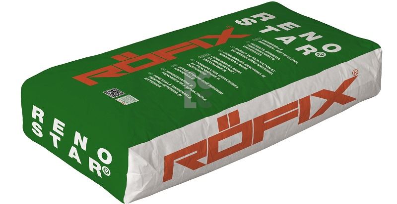 ROFIX RENOSTAR 1 do 10mm - univerzalna masa za renoviranje i izravnavanje