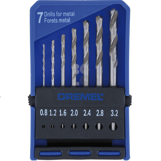 DREMEL Set svrdla za bušenje, 7 kom 628