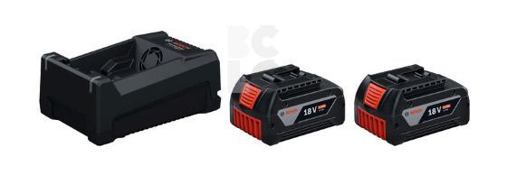 BOSCH Punjač brzi GAL 12V/18V 2x5Ah Set
