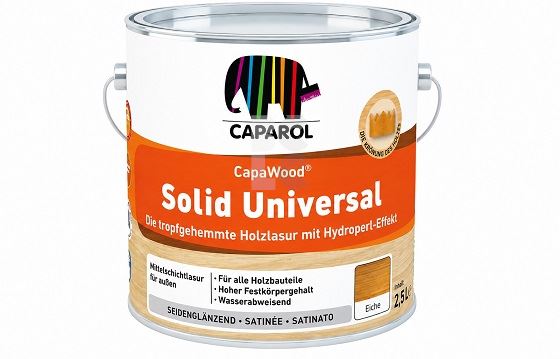CAPAROL CapaWood Solid Universal – vodoodbojna lazura za drvene površine