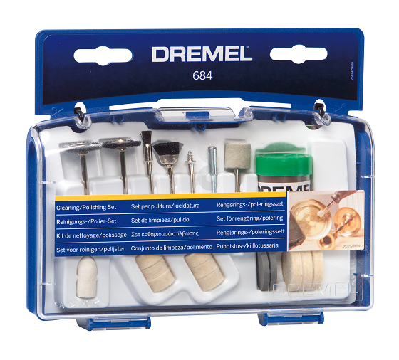 DREMEL Set za čišćenje/poliranje 684
