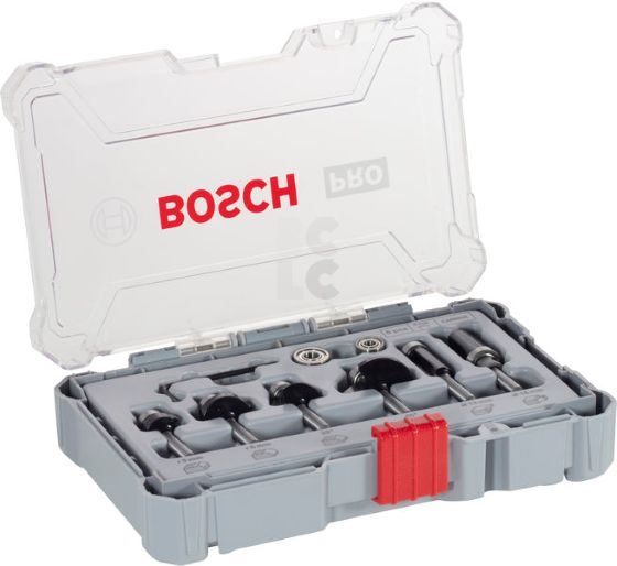 BOSCH Set glodala 6 mm Trim&Edging