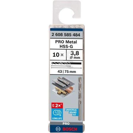BOSCH Svrdlo spiralno HSS-G