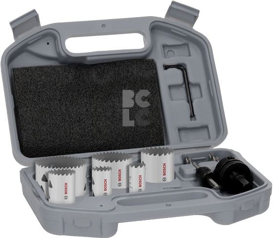 BOSCH MM set svrdla s navojem 20–68 mm - 6 komada