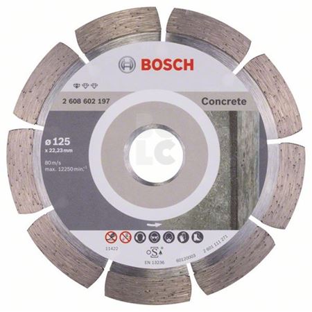 BOSCH Dijamantna rezna ploča za beton 125x22,23x1,6x10mm