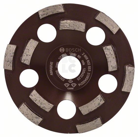 BOSCH Dijam.brusna ploča za beton EXPERT 125 mm