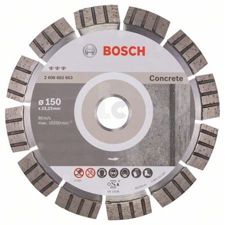 BOSCH Dijamantna rezna ploča Best concrete 150x22,23mm