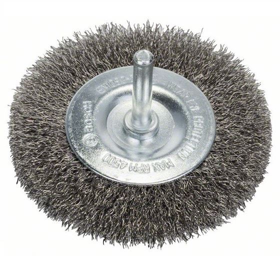 BOSCH Obodna četka, valovita, INOX