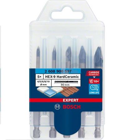 BOSCH Svrdlo EXPERT HEX-9 set 5/1