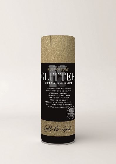 RUST-OLEUM GLITTER ULTRA SHIMMER - sprej sa šljokicama (DIY)