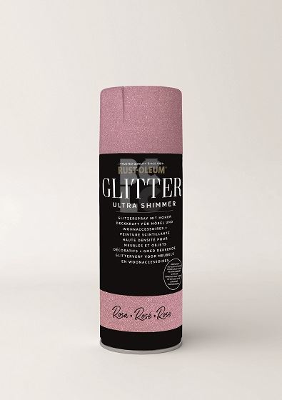 RUST-OLEUM GLITTER ULTRA SHIMMER - sprej sa šljokicama (DIY)