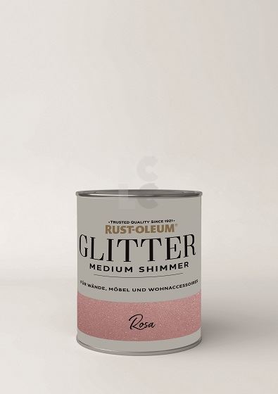 RUST-OLEUM GLITTER MEDIUM SHIMMER - srednje svjetlucava boja sa šljokicama (DIY)