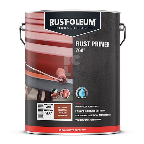 RUSTOLEUM 769 DAMP-PROOF 1K temelj na bazi ribljeg ulja direktno na hrđu 5l