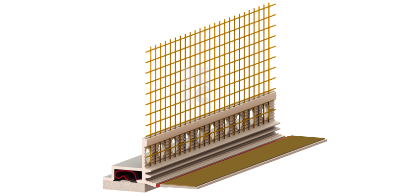 ROFIX PRIKLJUČNI PROFIL ZA PROZORE S MREŽICOM 2,4 M 3D STANDARD