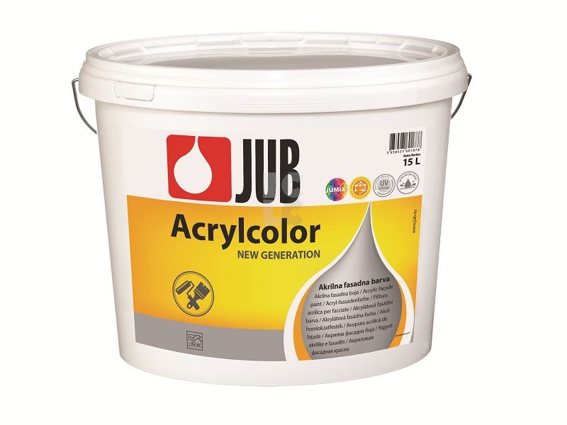 ACRYLCOLOR - za okoliš neškodljiva fasadna boja