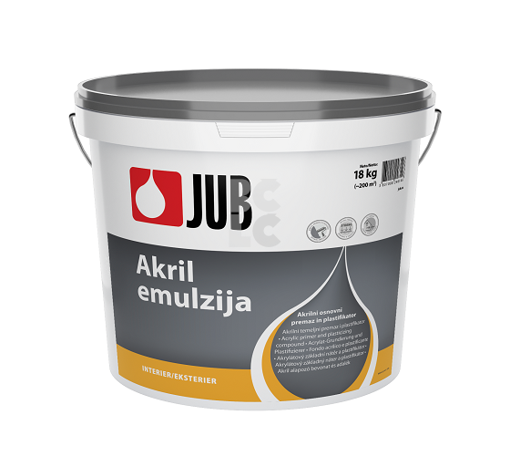 JUB AKRIL EMULZIJA - akrilni temeljni premaz
