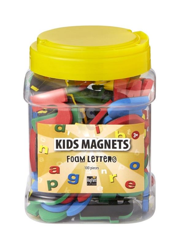 MAGPAINT MAGNETNA SPUŽVA SET 100 kom - slova od spužve