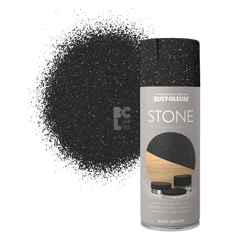 RUST-OLEUM STONE SPRAY - boja s efektom kamena (DIY)