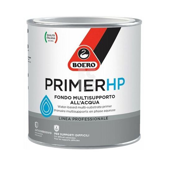 BOERO HP PRIMER - temeljni premaz na bazi vode za  jako zahtjevne površine