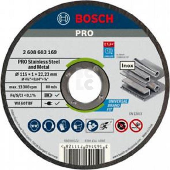 BOSCH Rezna ploča Inox