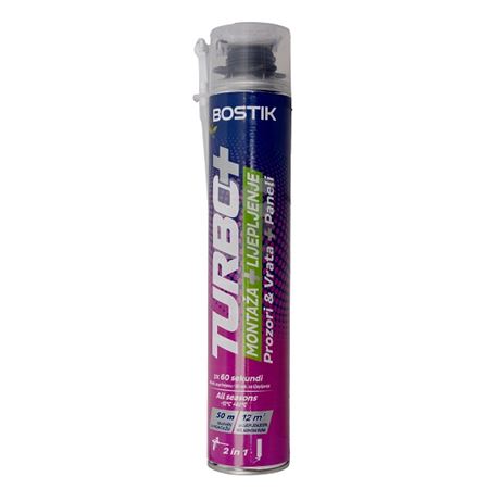 PU PJENA 750ml TURBO+ PU; 2x60sec BOSTIK