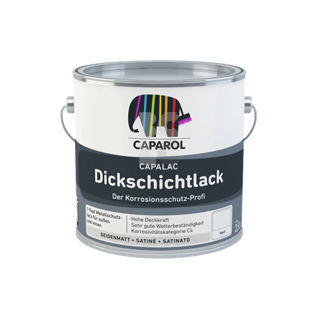 CAPAROL Capalac Dickschichtlack 2,5 l - Bijeli