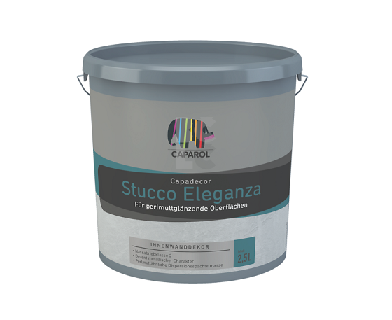 CAPAROL CAPADECOR STUCCO ELEGANZA - dekorativna masa s metalnim efektom