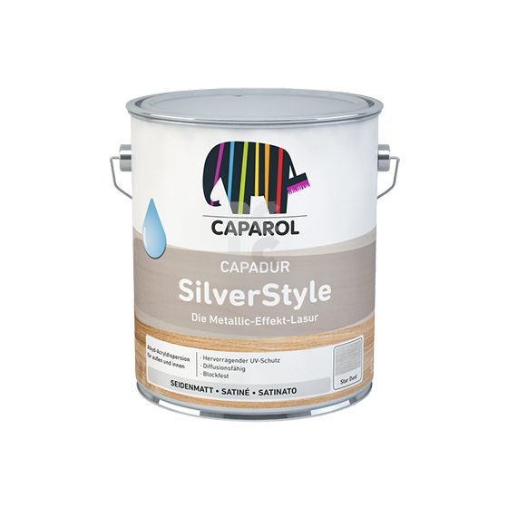 CAPAROL SILVERSTYLE METALIC EFEKT - vodorazrjediva lazura s efektom
