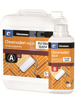 CHROMODEN AQUA PU 2K 590 SET A+B 5,5 l - SJAJNI