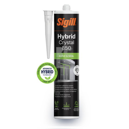 SIGILL HYBRID Crystal 850 -  TRANSPARENT 290 ML