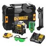 DEWALT Križno linijski laser 10,8 V zelena linija DCE089D1G