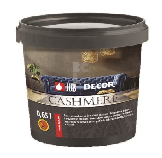 DECOR CASHMERE - dekorativna boja s baršunastim efektom
