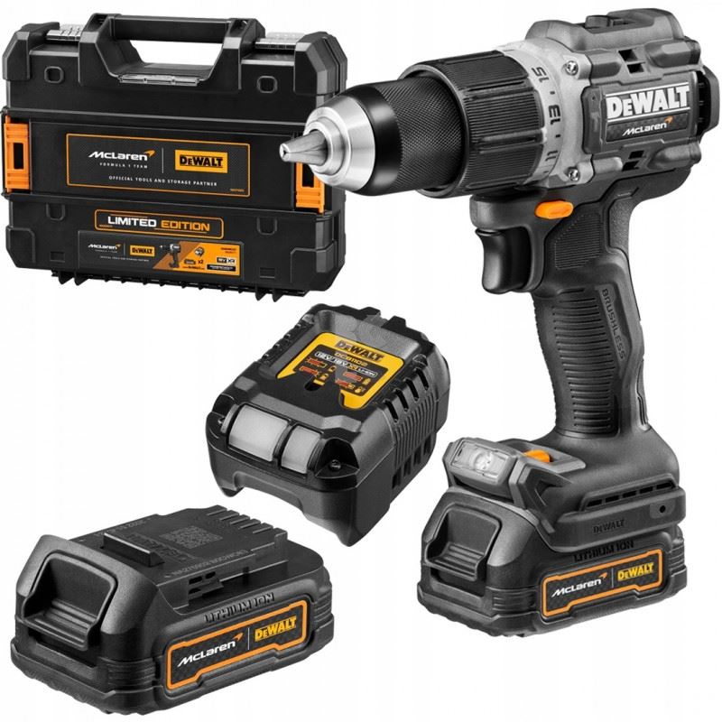 DEWALT AKU udarna bušilica DCD85ME2GTQW-DWL 2*1,7Ah+punjač+kofer
