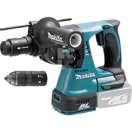 MAKITA Aku buš-čekić DHR243Z (18V, Li-on,BL, bez aku)