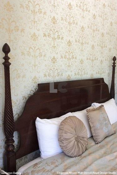Šablona ELEGANCIA ALLOVER STENCIL S-2055