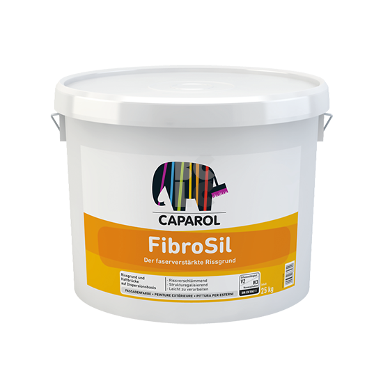 CAPAROL FIBROSIL - premaz sa vlaknima za obradu pukotina u žbuci