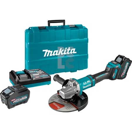 MAKITA Aku kutna brusilica XGT GA038GT201 (40V, 230mm, BL,  2x5Ah)