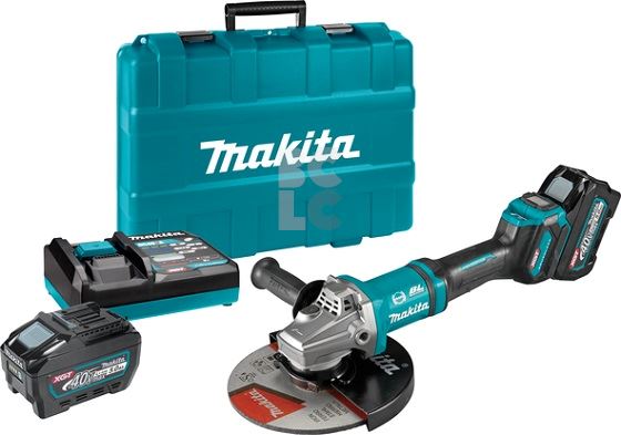 MAKITA Aku kutna brusilica XGT GA038GT201 (40V, 230mm, BL,  2x5Ah)