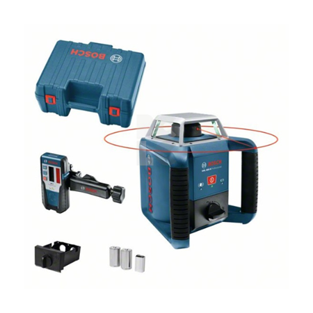 BOSCH građevinski laser GRL400H +LR1+BT170+GR240+kov.