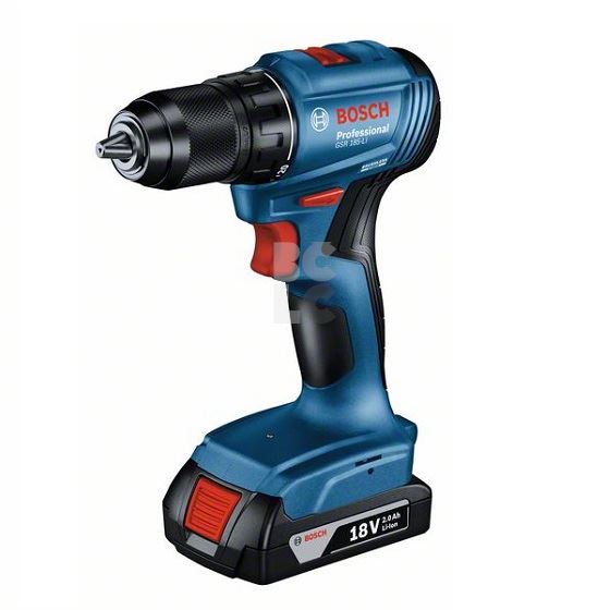 BOSCH Aku izvijač GSR 185-Li,2X2 ah+gal18v-20
