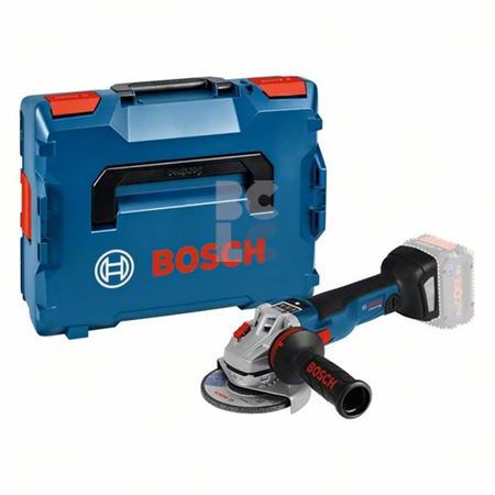 BOSCH Aku kutna brusilica GWS 18V-10 SC 150mm, solo, LBOXX