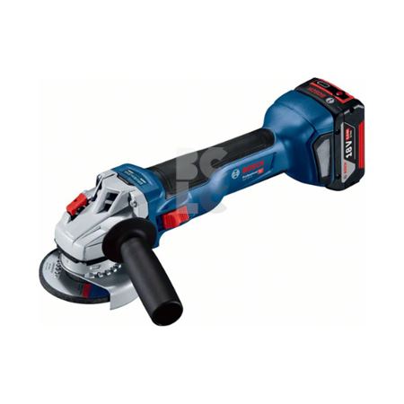 BOSCH Aku kutna brus.GWS 18V-10 L-BOXX,2X5Ah