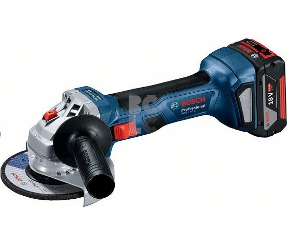 BOSCH Aku kutna brusilica,solo GWS180 -125mm