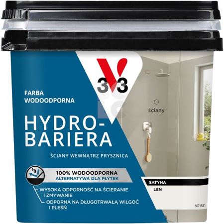 V33 Hydrobariera – Vodootporna boja za kupaonice i tuš kabine