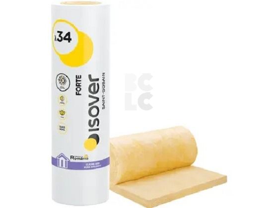 ISOVER FORTE 10/5cm 0,034 (W/mK) rol. 10,8m2/5cm pal. 259,20m2