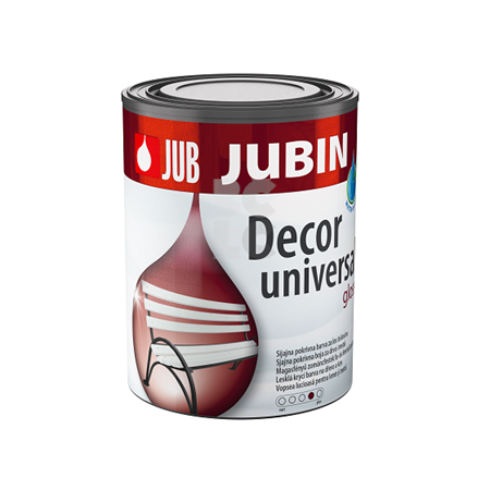 JUBIN DECOR UNIVERSAL - eko pokrivna boja za drvo i metal